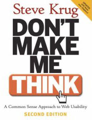 Don\'t Make Me Think book cover dont make me think Bookshelf