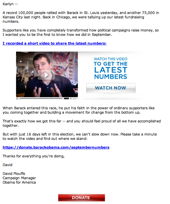 Comparing the Obama and McCain Emails picture 34 Comparing the Obama and McCain Emails